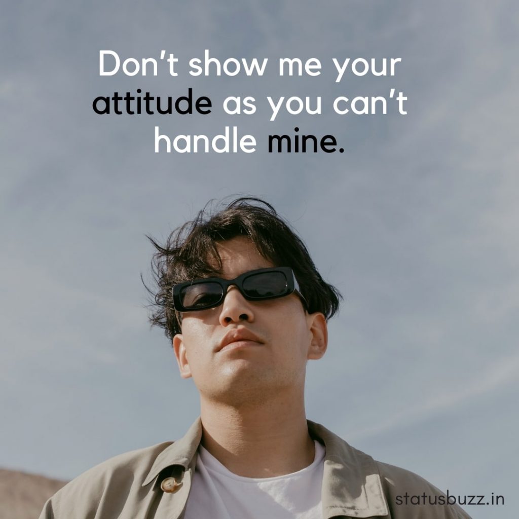 attitude status in english (9)