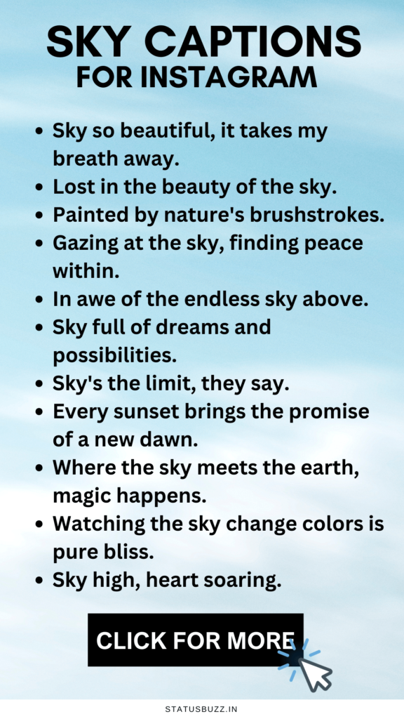 sky captions