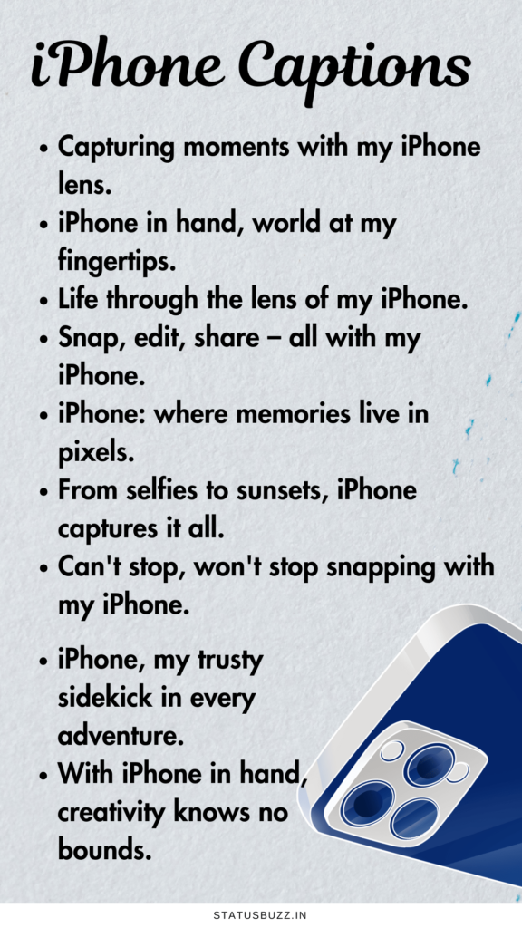 iphone captions for insatgram
