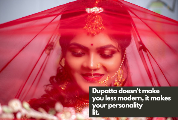 dupatta captions for instagram
