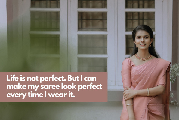 Saree Captions For Instagram in English
