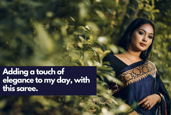 Saree Captions For Instagram