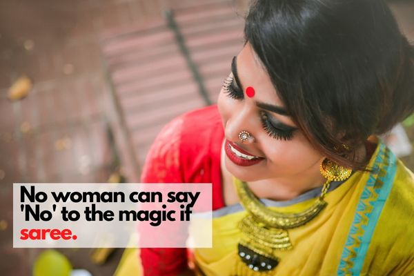 best saree captions (2)