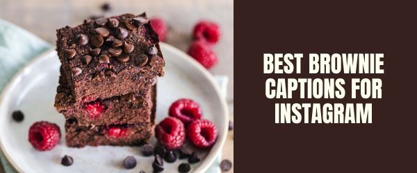 Best BROWNIE captions for instagram