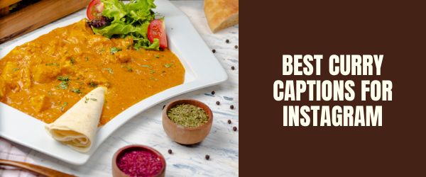 Best CURRY captions for instagram