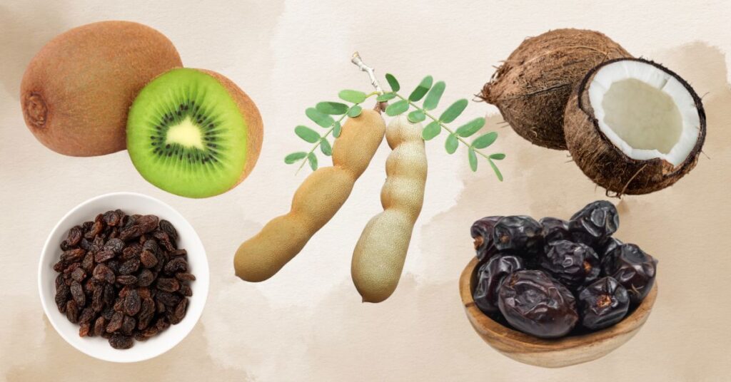brown fruit names