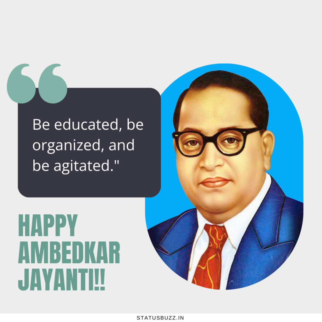 ambedkar jayanti quotes