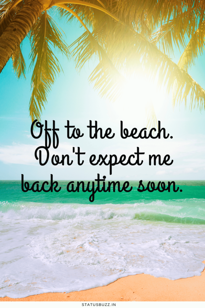 beach captions