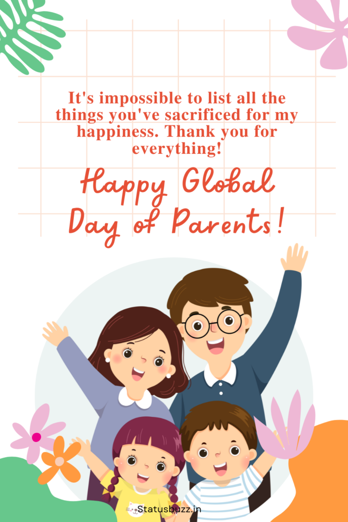 global parents day messages