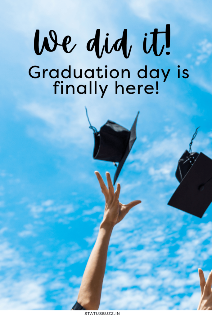 graduation captions