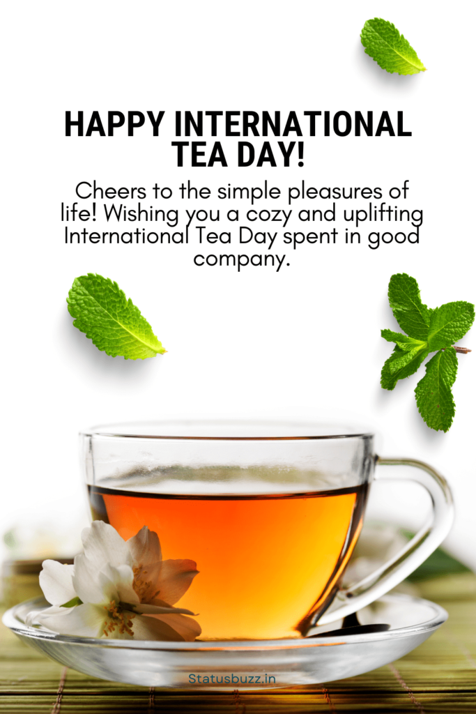 international tea day quotes