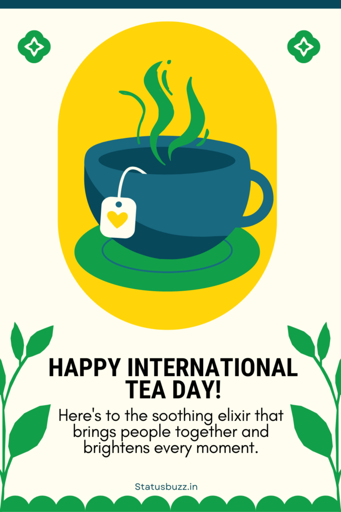 international tea day wishes