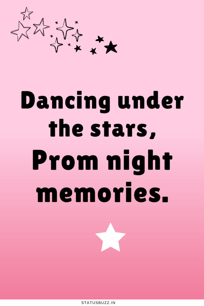 prom captions