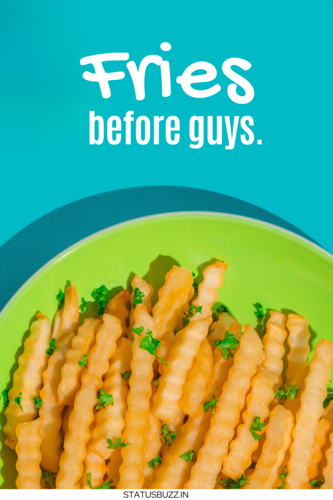 French Fry Day captions