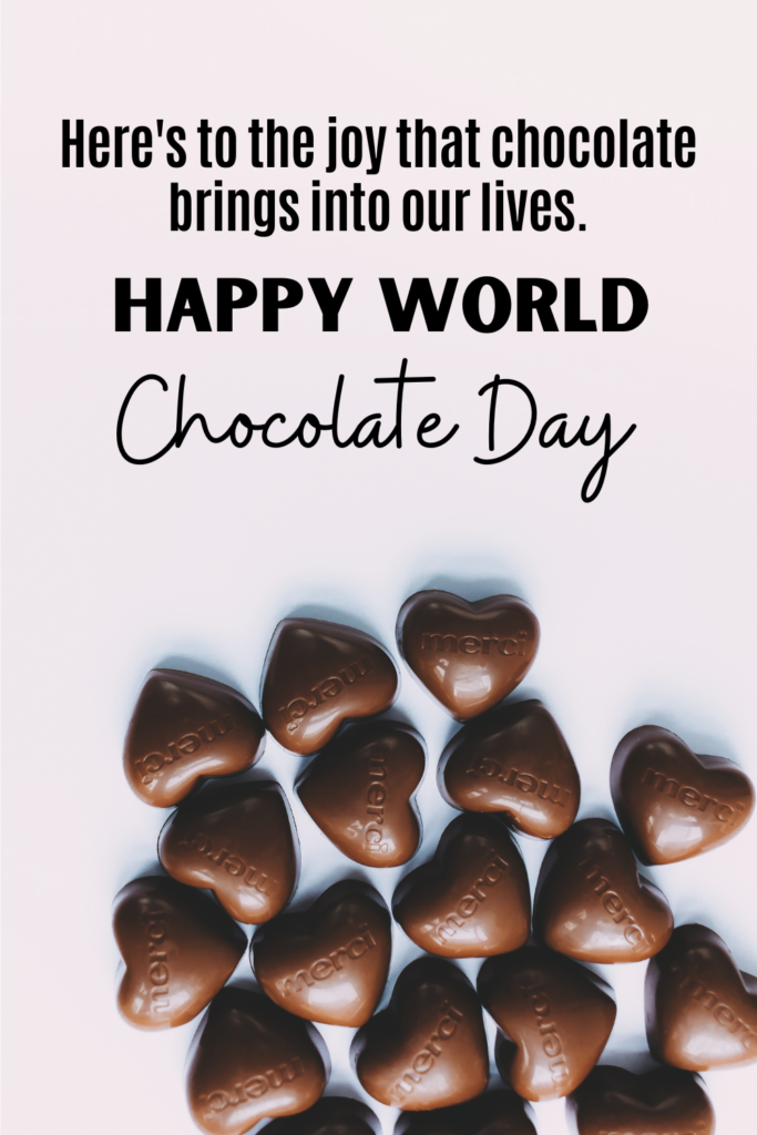world chocolate day captions