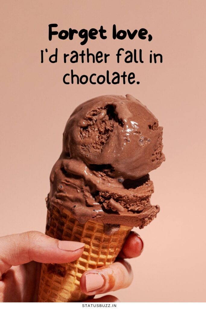 ice cream captions