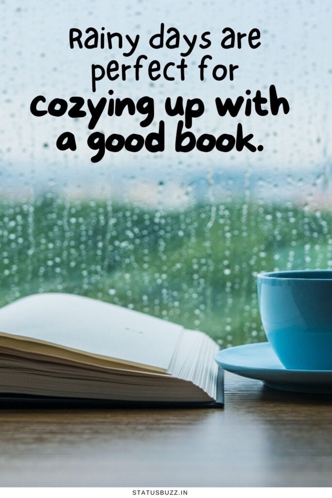 rainy day captions