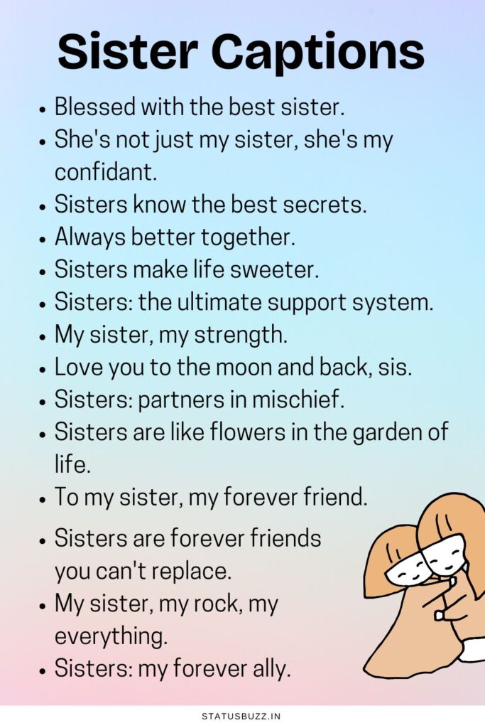Sister Captions
