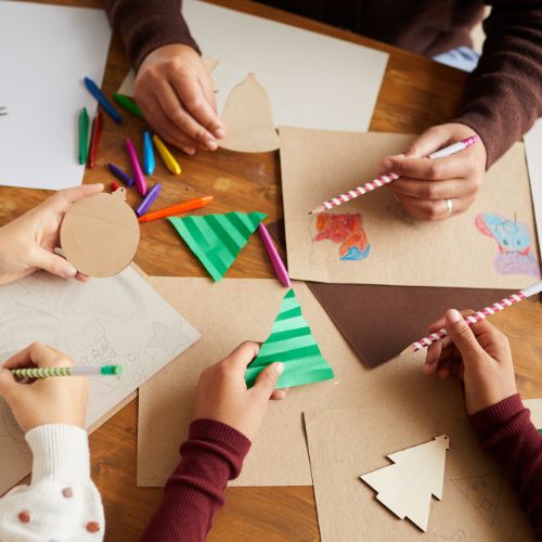Making Christmas Cards