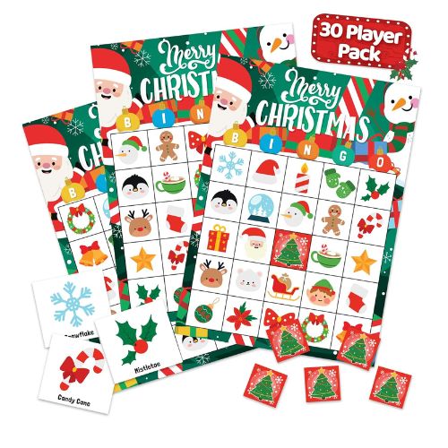 christmas bingo