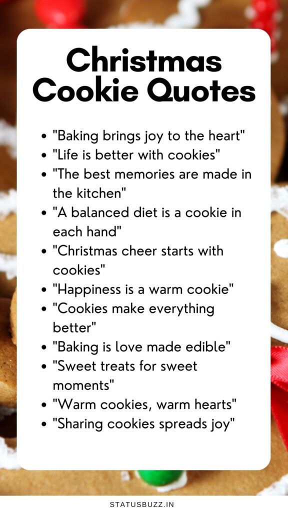 christmas cookie quotes