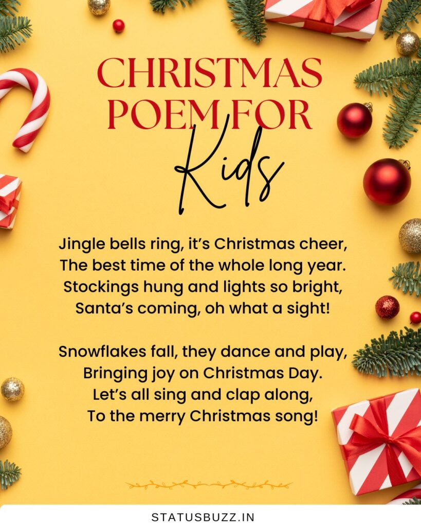 christmas poem for kids