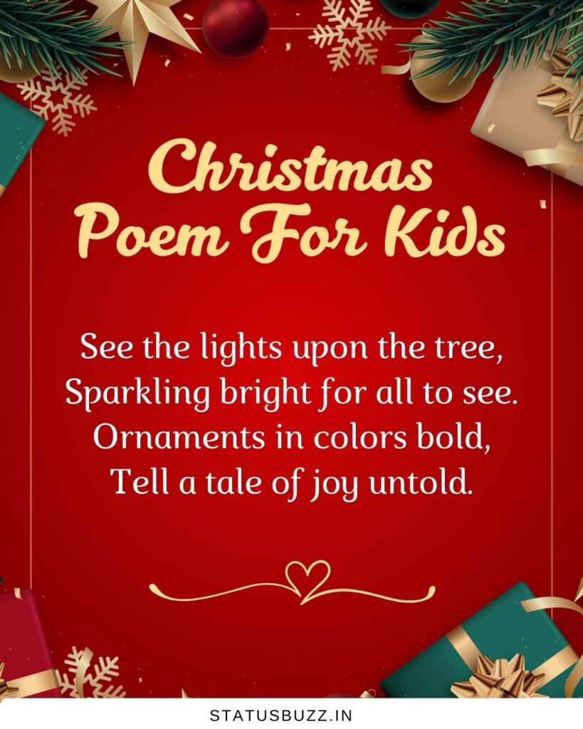 christmas poem for kids