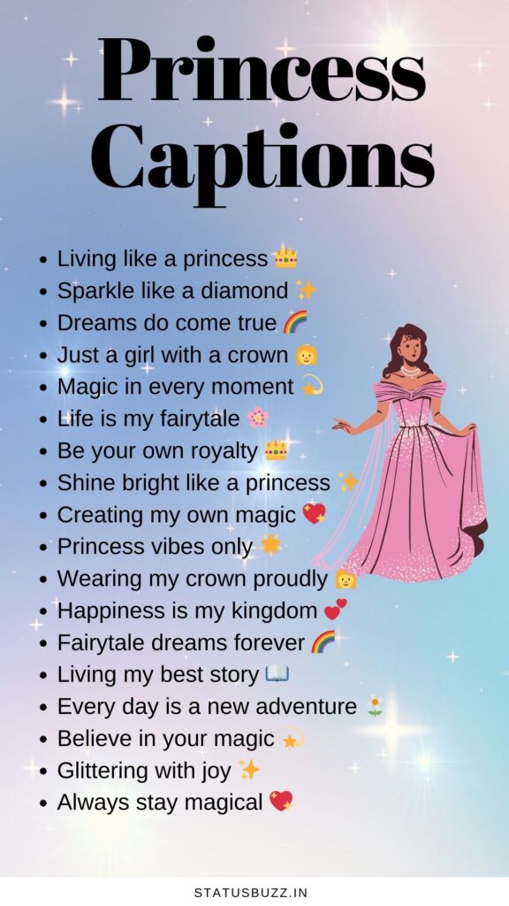 princess captions