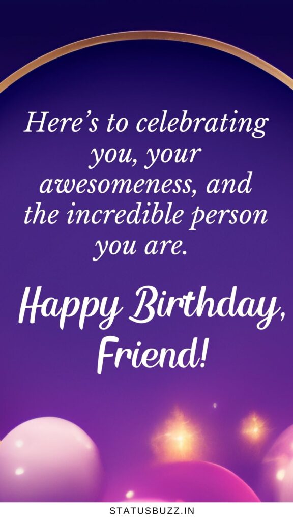 Birthday Wishes For Friend