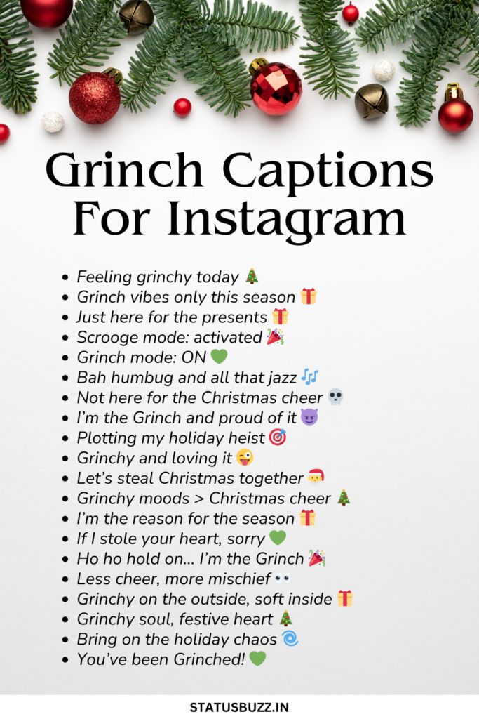 grinch captions