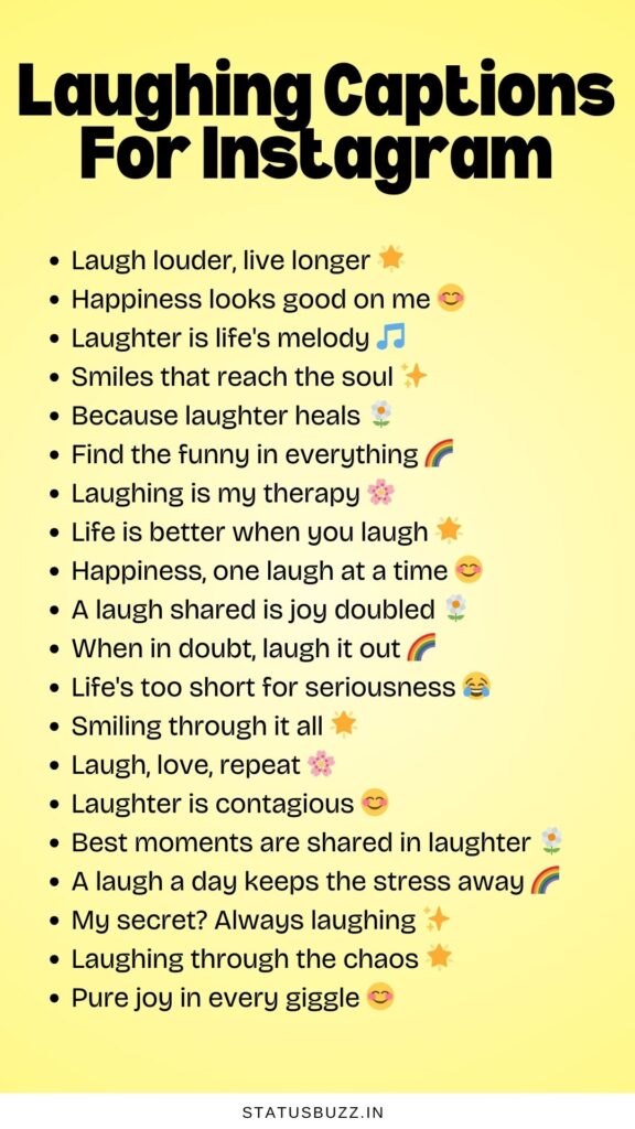 laughing captions