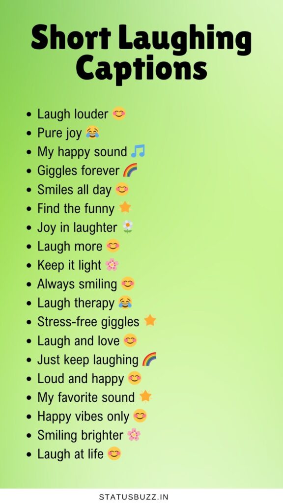 laughing captions