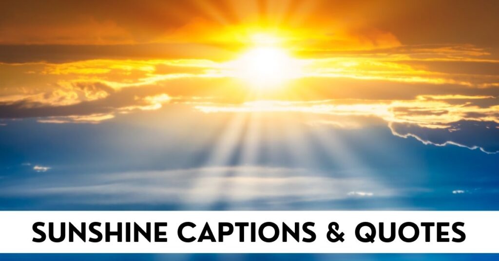 Sunshine Captions