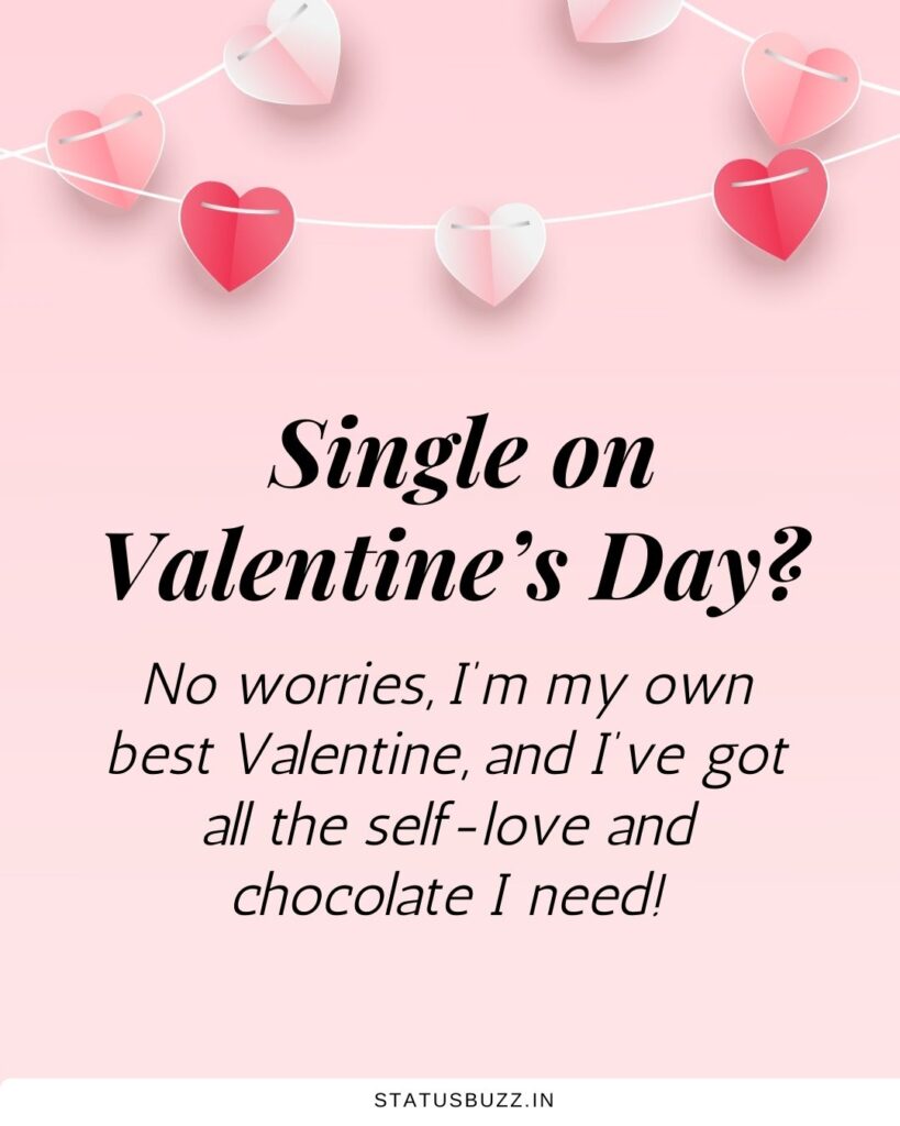Being Single on Valentine’s Day Quotes
