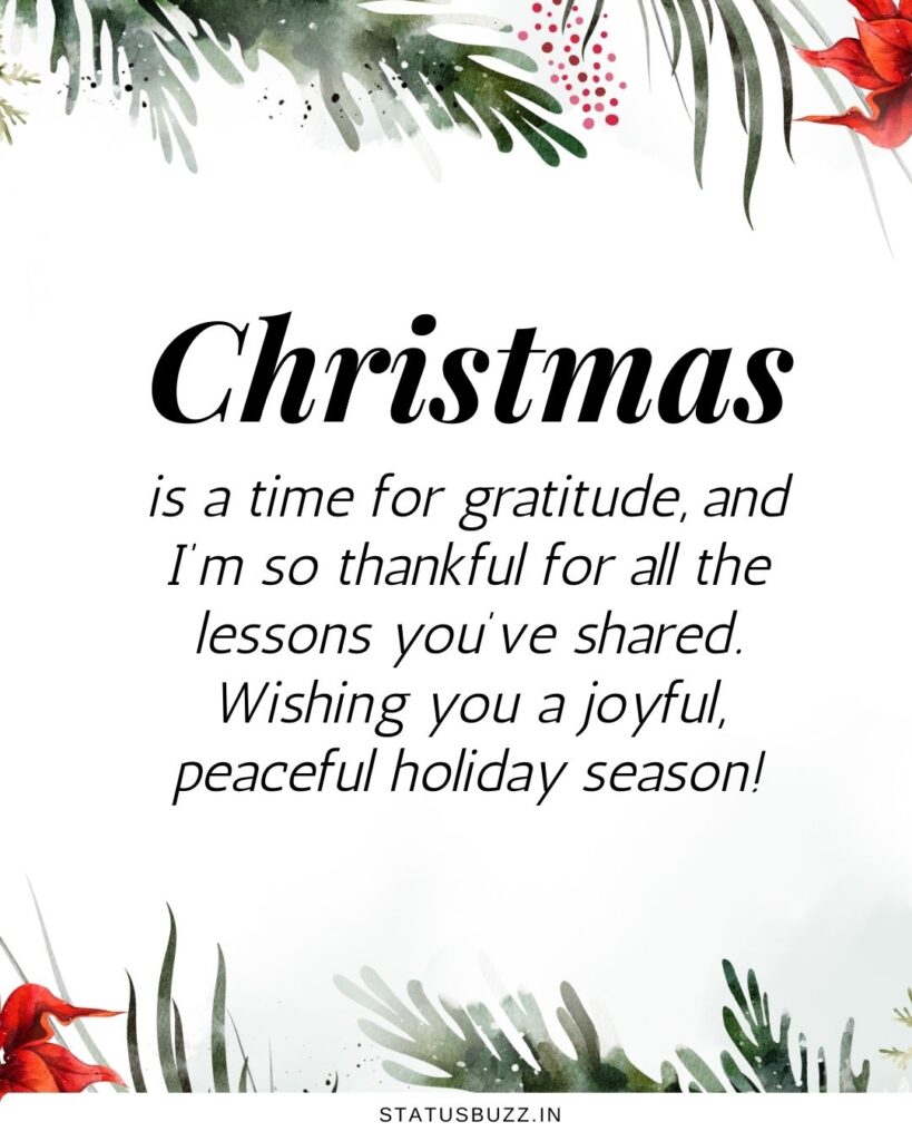 Christmas Wishes For Teachers