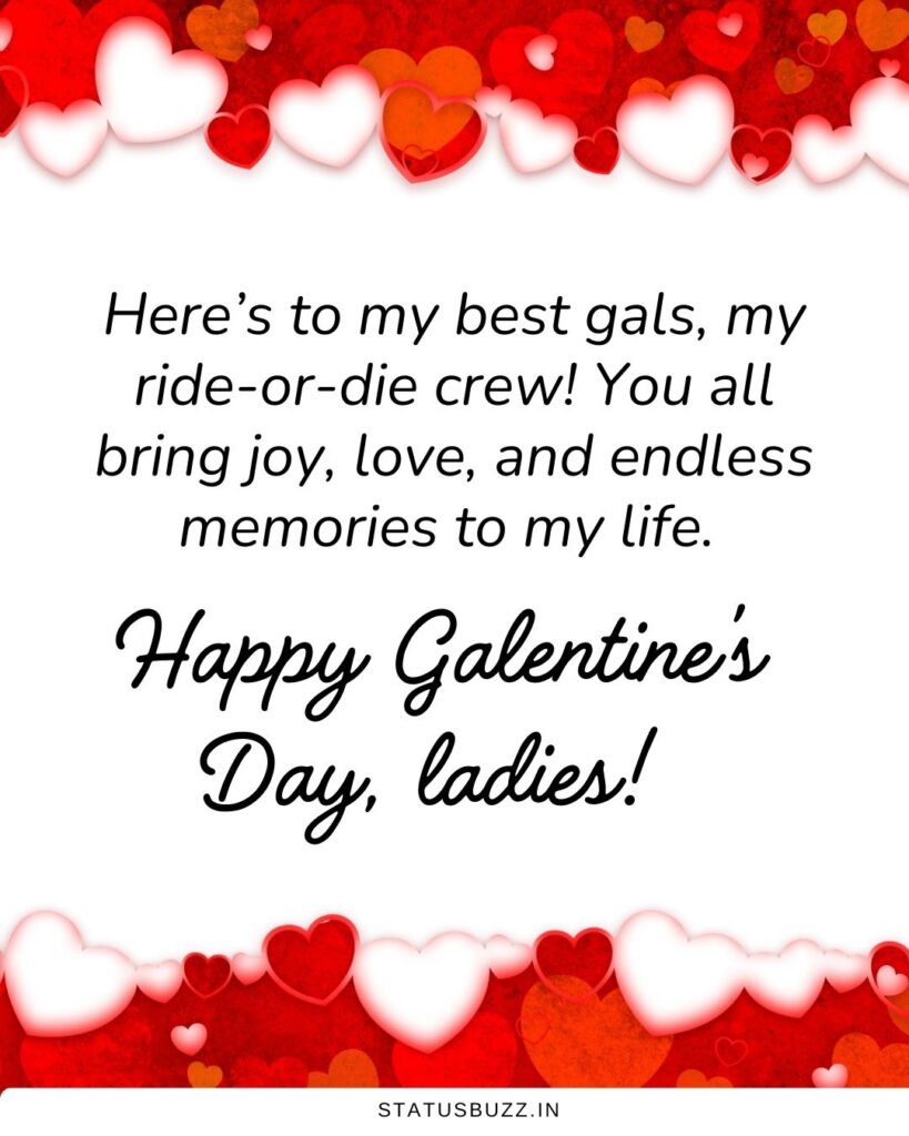 Galentine's Day wishes
