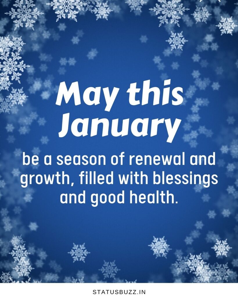 January Blessings