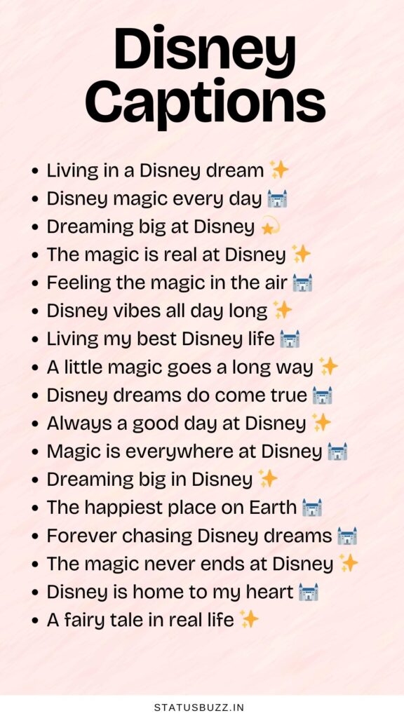 disney captions
