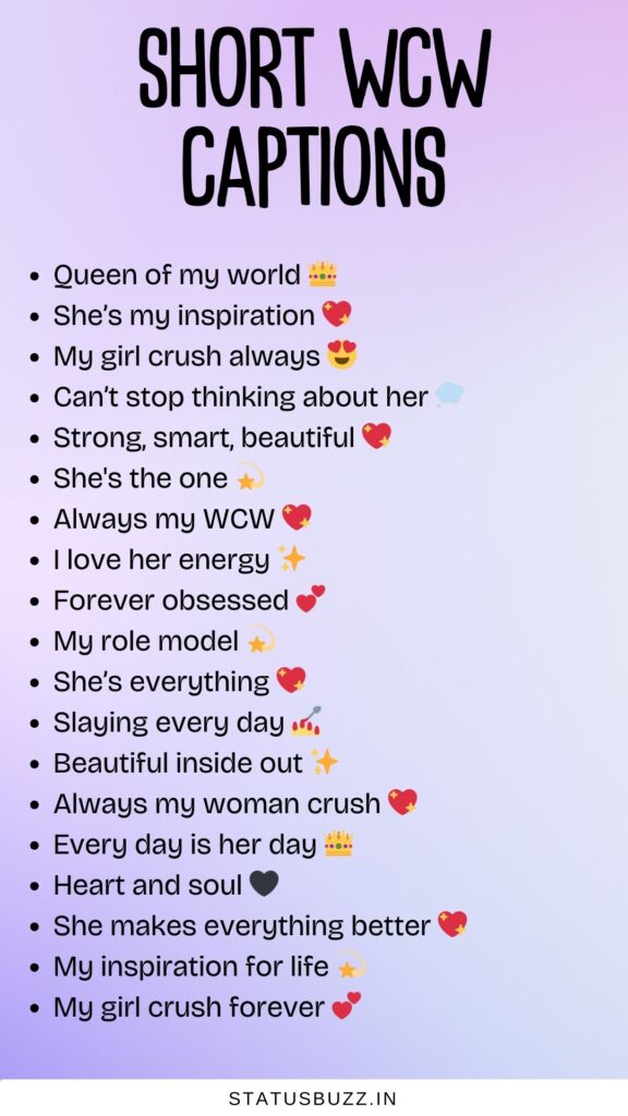 short wcw captions