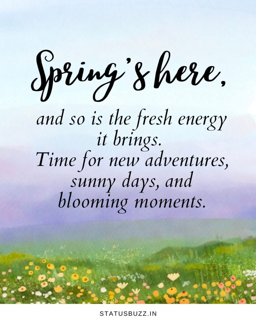 Spring Captions