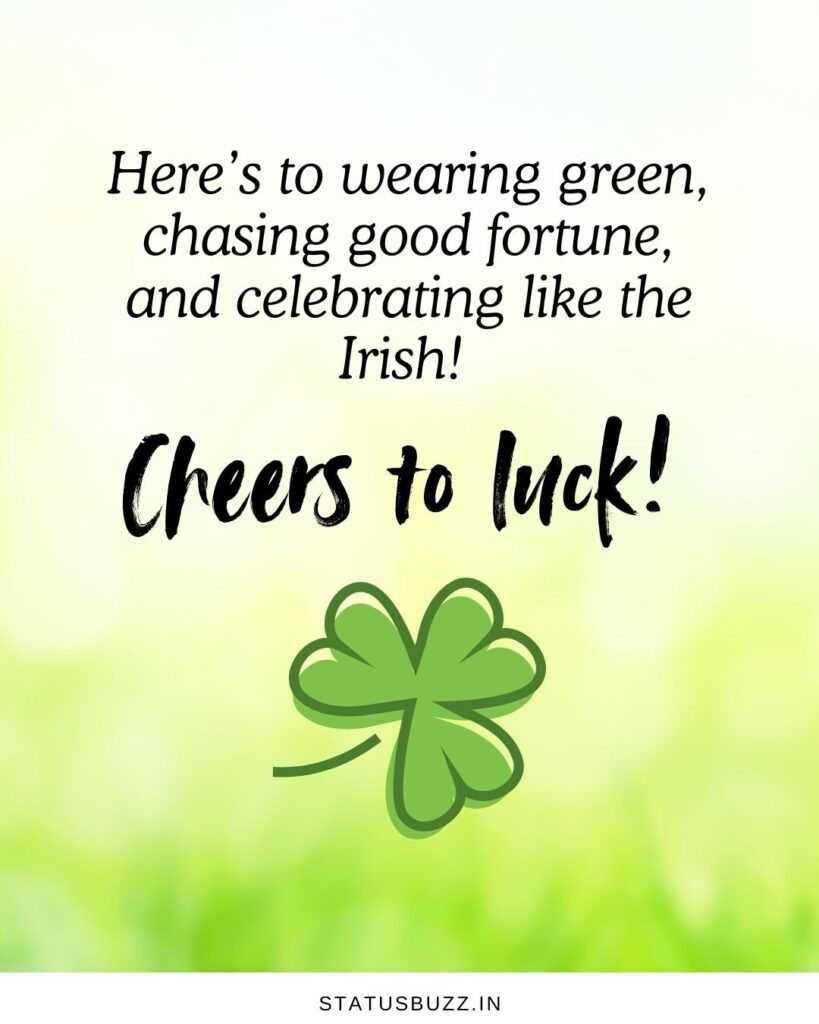 St. Patrick’s Day captions