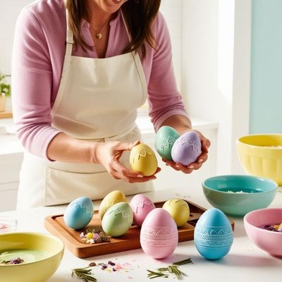 Painted Easter Egg Soap