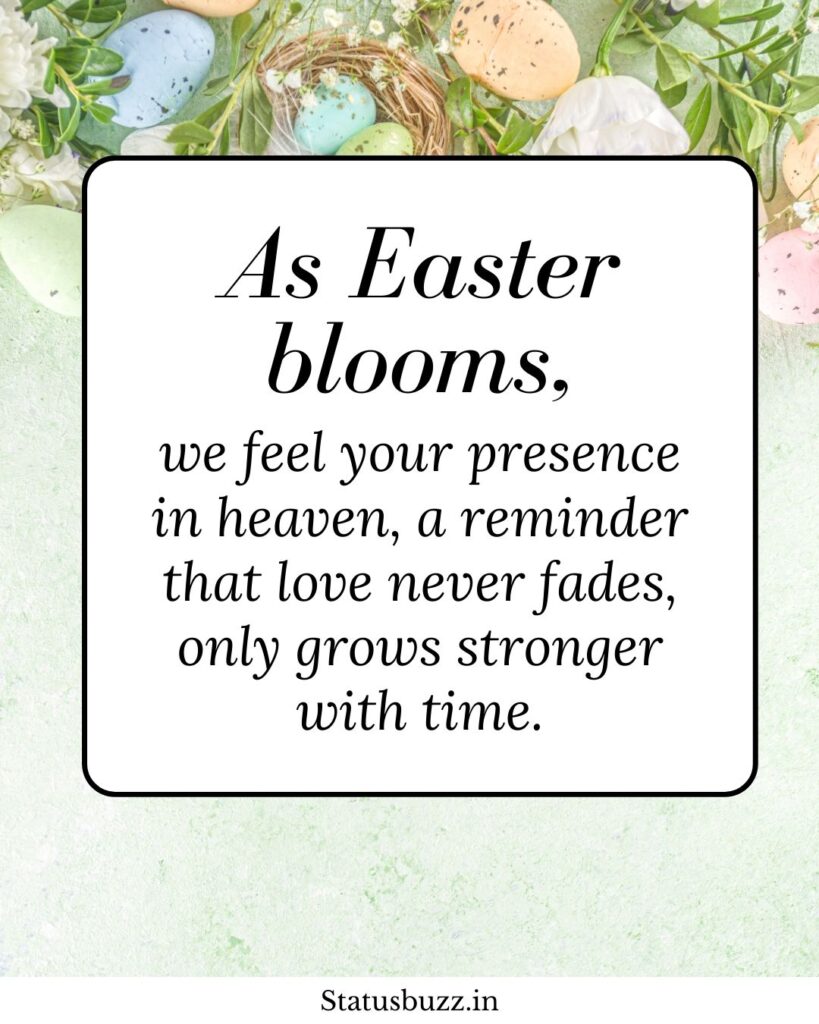 easter in heaven quotes