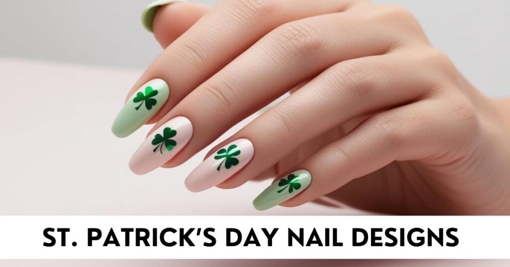 st patrick's day nail designs