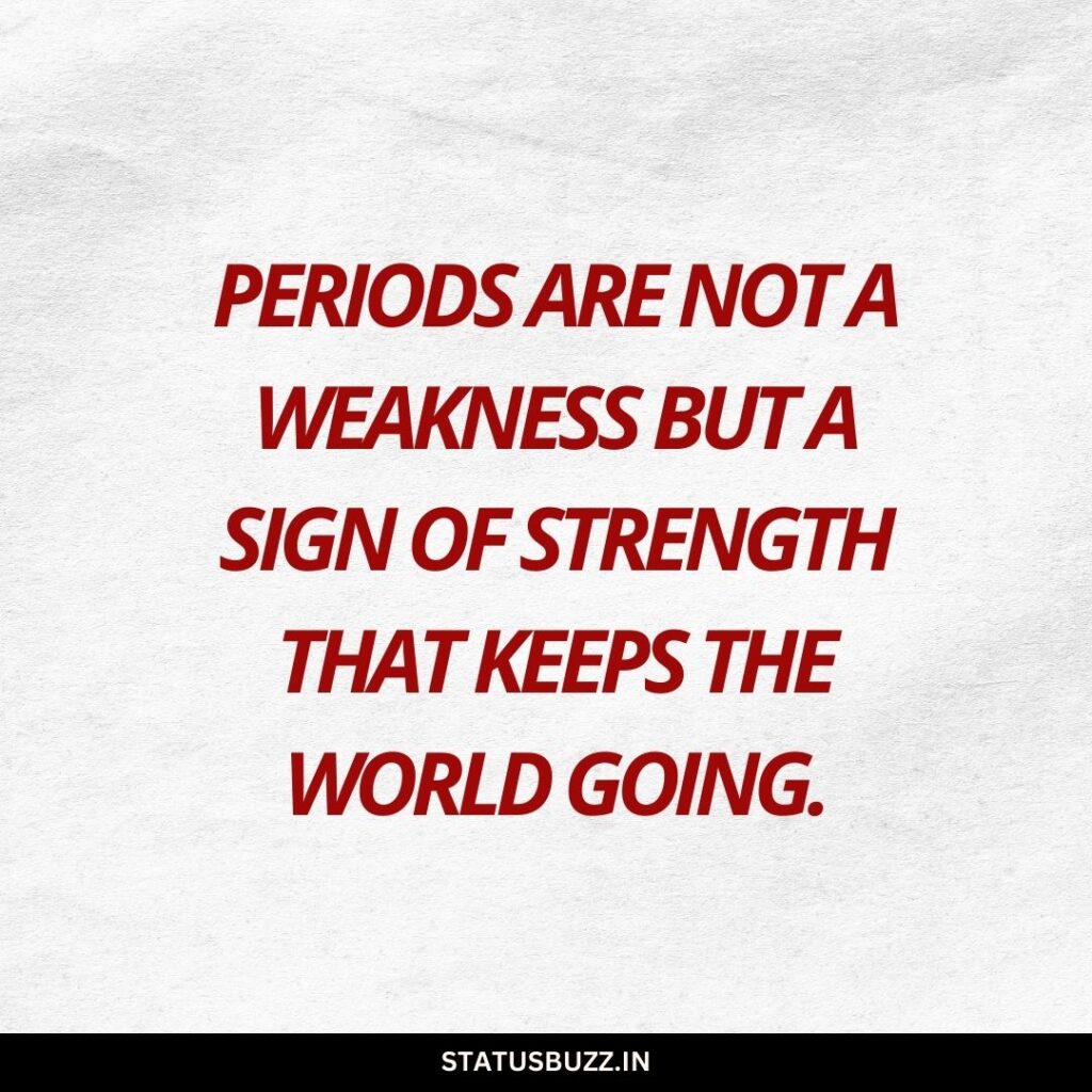 Menstruation Quotes
