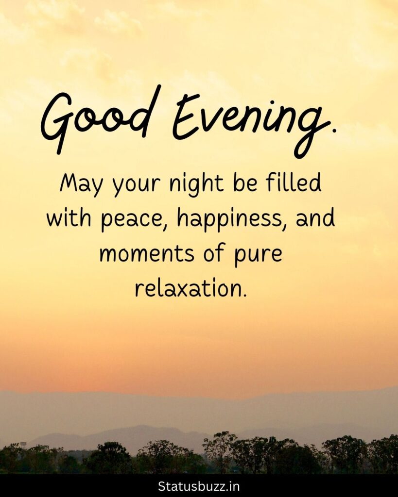 good evening wishes