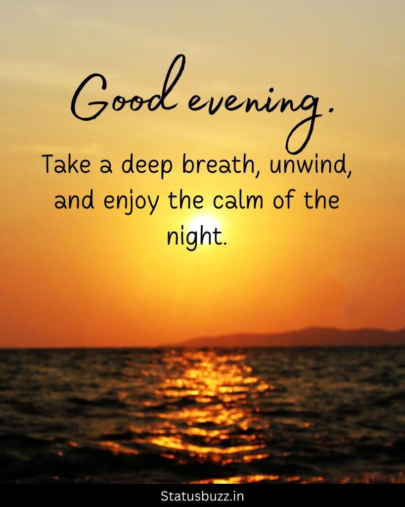 good evening wishes