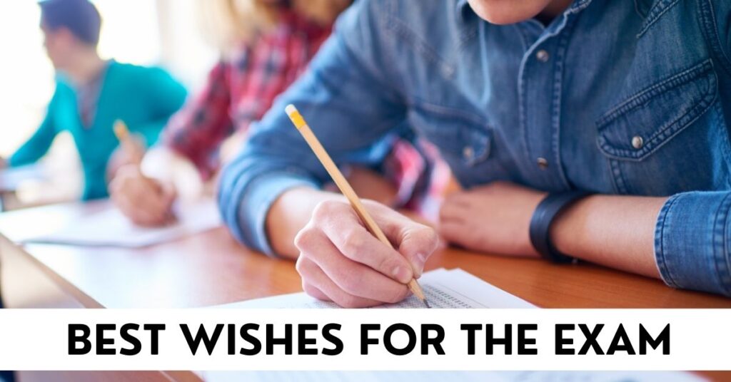 Best Wishes For The Exam