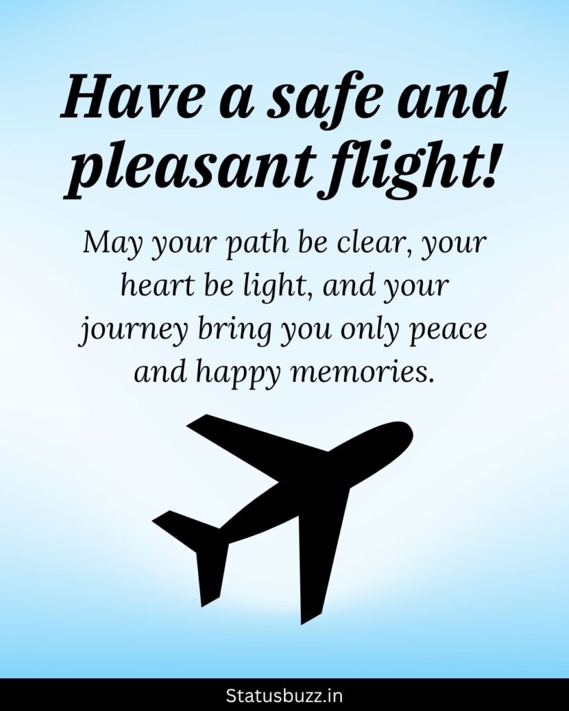 Best Safe Flight Wishes
