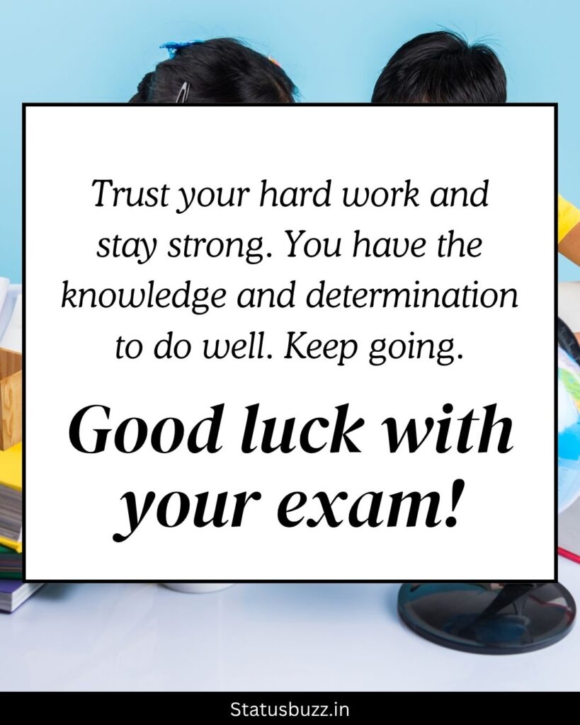 Best Wishes For The Exam